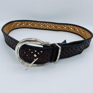 Brighton Perforated Belt Sz L